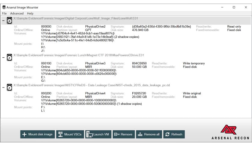 Arsenal Image Mounter Professional 3.12.331