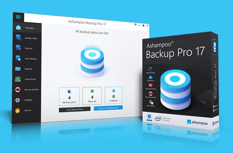 Ashampoo Backup Pro v17.03 Rescue System