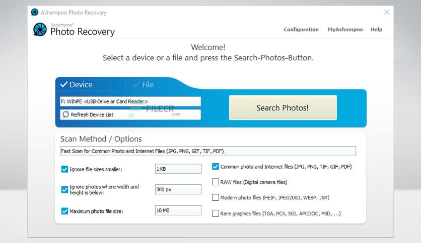 Ashampoo Photo Recovery 2.0.2