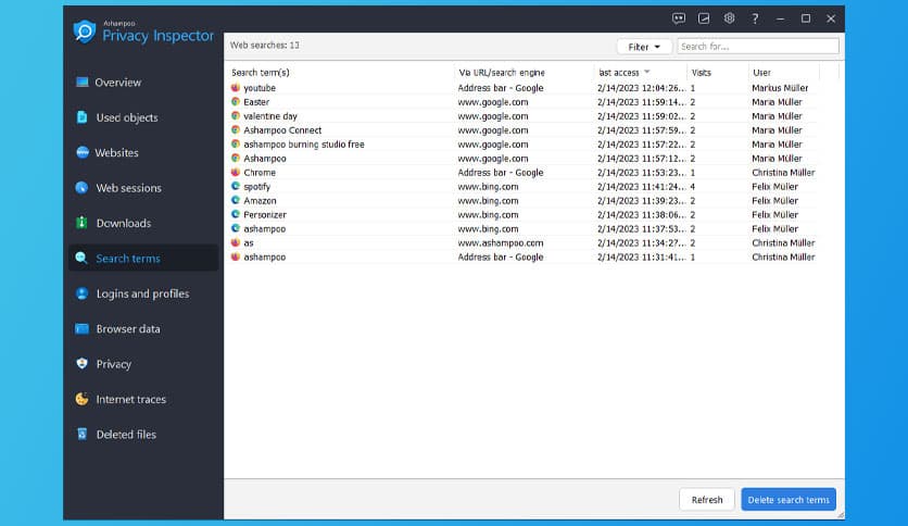 Ashampoo Privacy Inspector 3.00.11