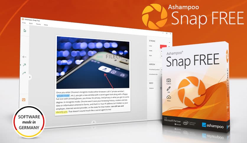 Ashampoo Snap Free 15.0.7