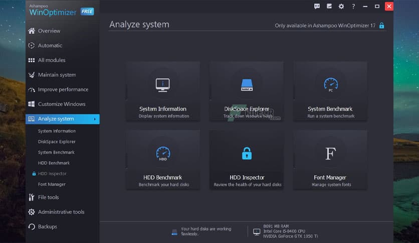 Ashampoo WinOptimizer Free 26.00.24
