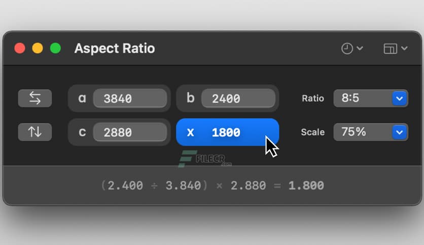 Aspect Ratio Pro 3.4