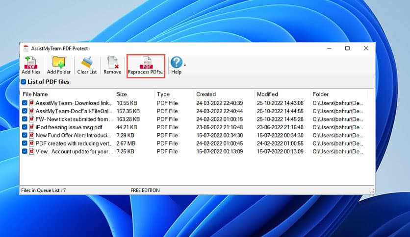 AssistMyTeam PDF Protector 1.0.703.0