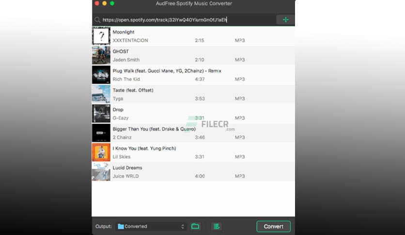 AudFree Spotify Music Converter 2.15.0