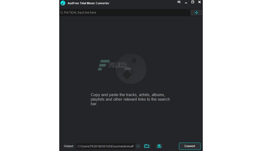 AudFree Tidal Music Converter 2.18.0.169