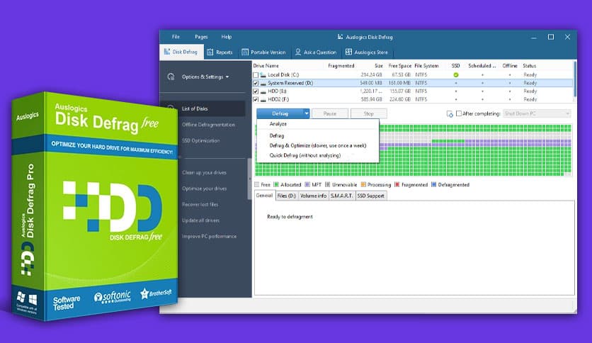 Auslogics Disk Defrag 12.1.0.1