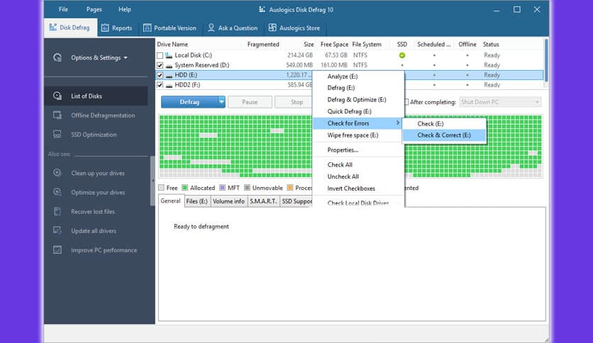 Auslogics Disk Defrag 12.1.0.1