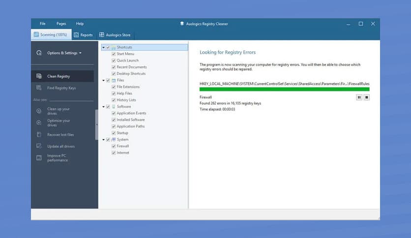 Auslogics Registry Cleaner 11.1.0.1