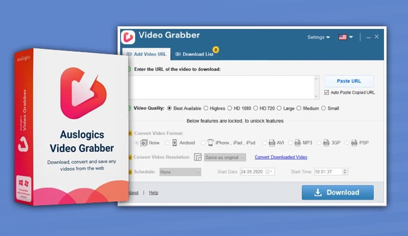 Auslogics Video Grabber Free 1.0.0.12