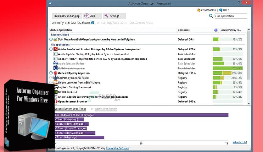 Autorun Organizer For Windows Free 1.6