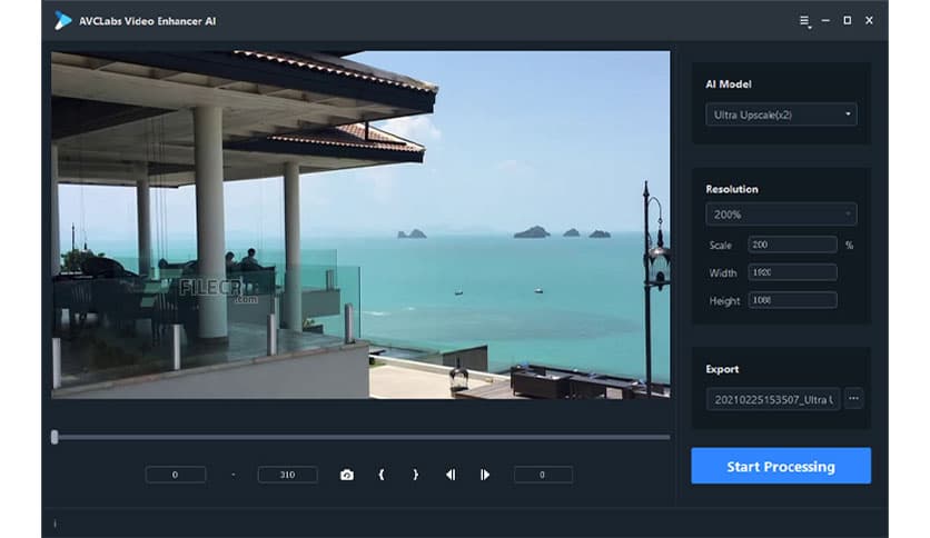 AVCLabs Video Enhancer AI 2.7
