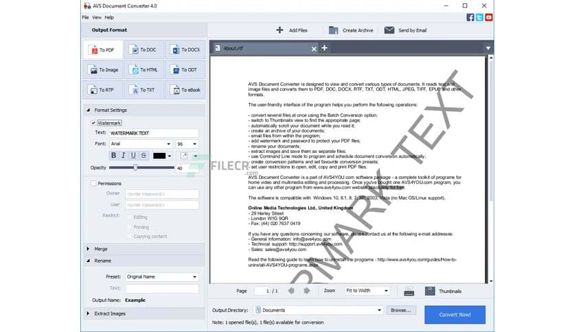 AVS Document Converter 4.3.2.273