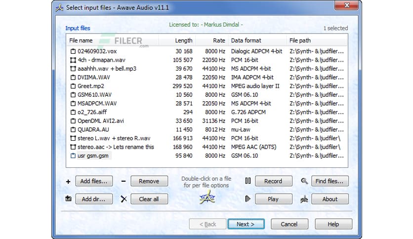FMJ-Software Awave Audio 11.4.0