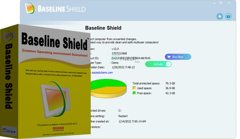EAZ Solution Baseline Shield 12.9