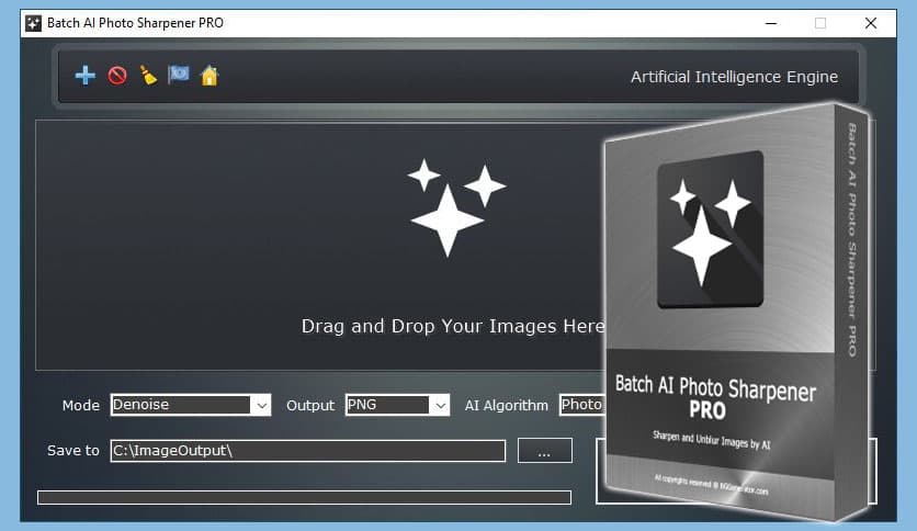 Batch AI Photo Sharpener Pro 1.0