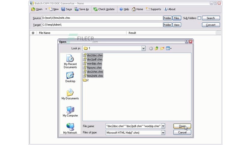 Batch CHM to Word (DOC) Converter 2025.17.1219.3604
