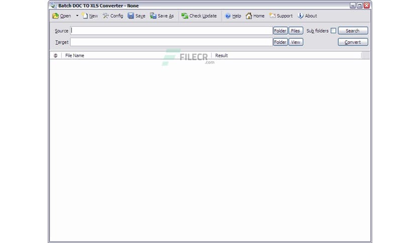 Batch DOC TO XLS Converter 2021.13.104.2909