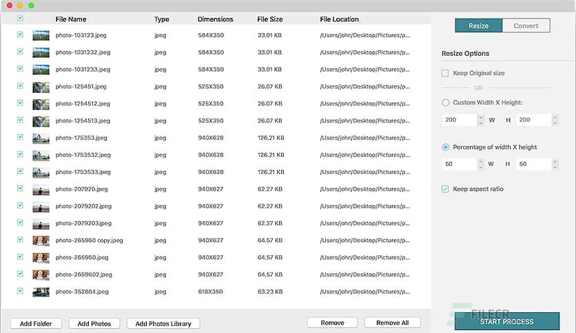 Batch Photo Resizer 3.2