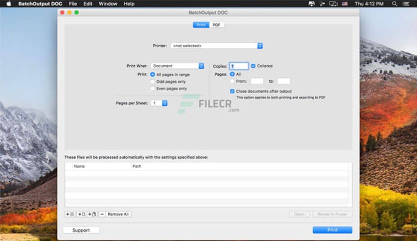 BatchOutput DOC 2.6.3