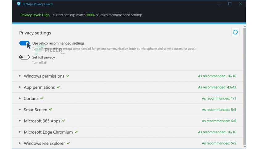 BCWipe Privacy Guard 1.1.0.3