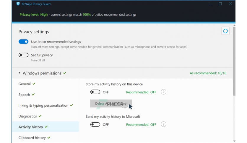 BCWipe Privacy Guard 1.1.0.3