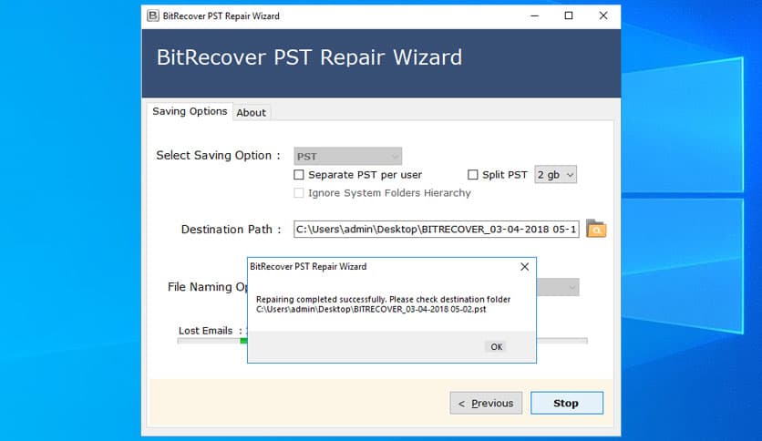BitRecover PST Repair Wizard 3.0
