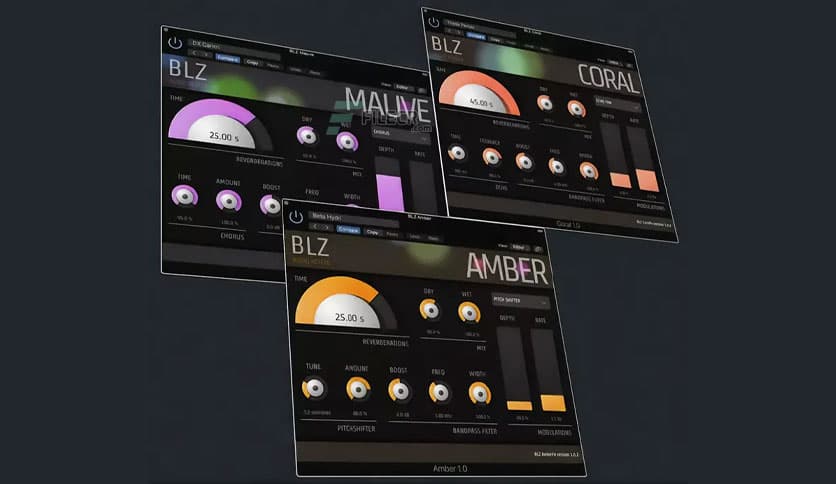 BLZ Coloured Reverb Pack 2022.10