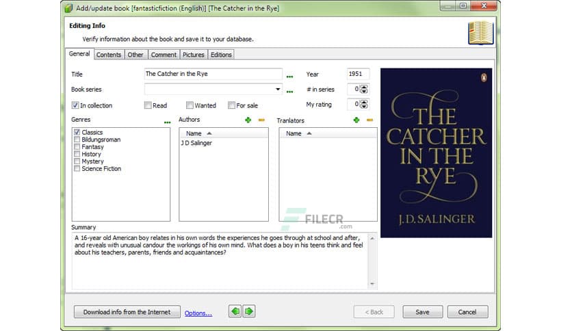 Booknizer 10.1 Build 597