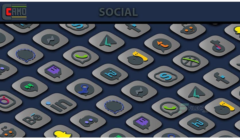 Camo Light Icon Pack 1.6.1