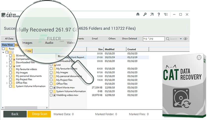 CAT Data Recovery 1.0.0.2