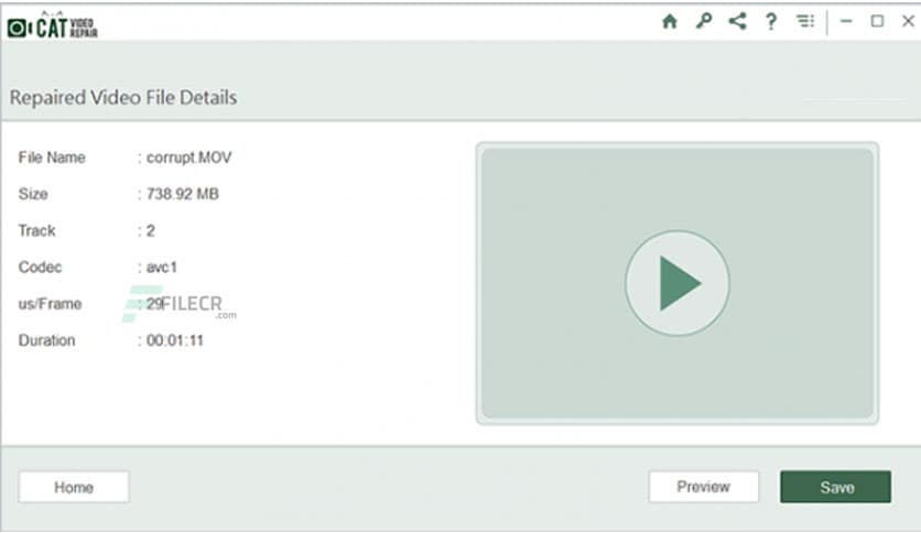 CAT Video Repair 1.0.0.2