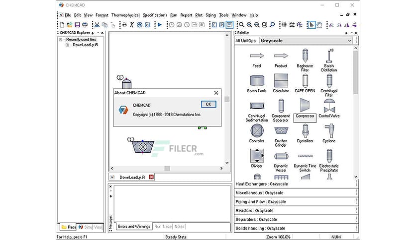 Chemstations CHEMCAD Suite 7.1.6.12867
