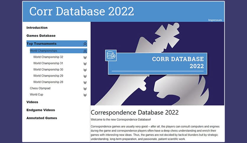 ChessBase Corr Database 2024