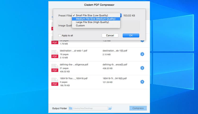 Cisdem PDF Compressor 3.3.0
