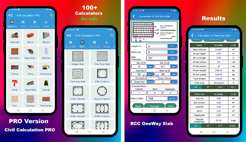 Civil Calculation PRO 1.24