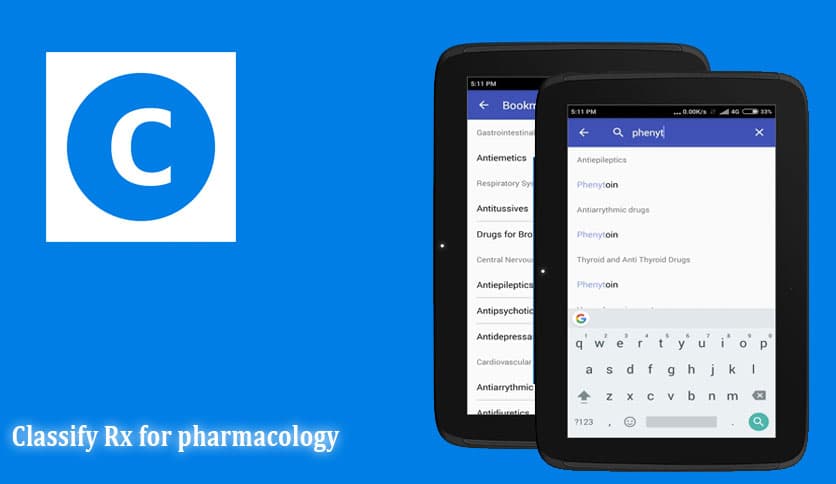 Classify Rx for pharmacology 4.19.1