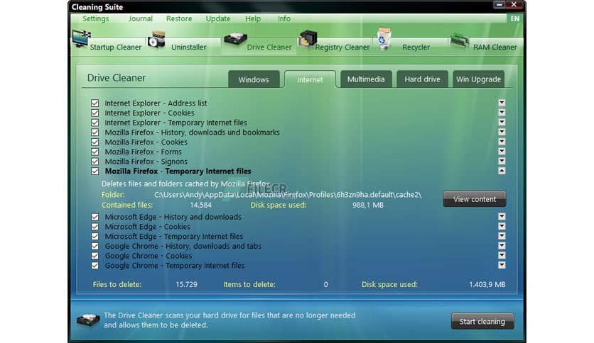 Cleaning Suite Professional 4.021