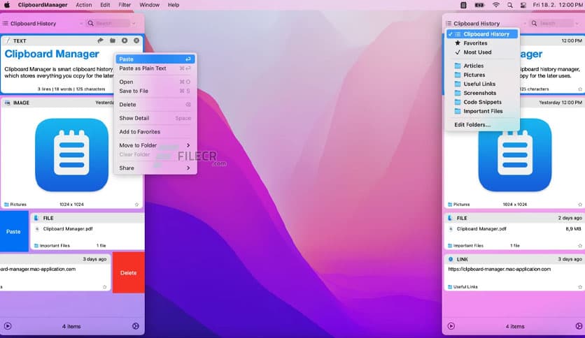 Clipboard Manager 2.7.2