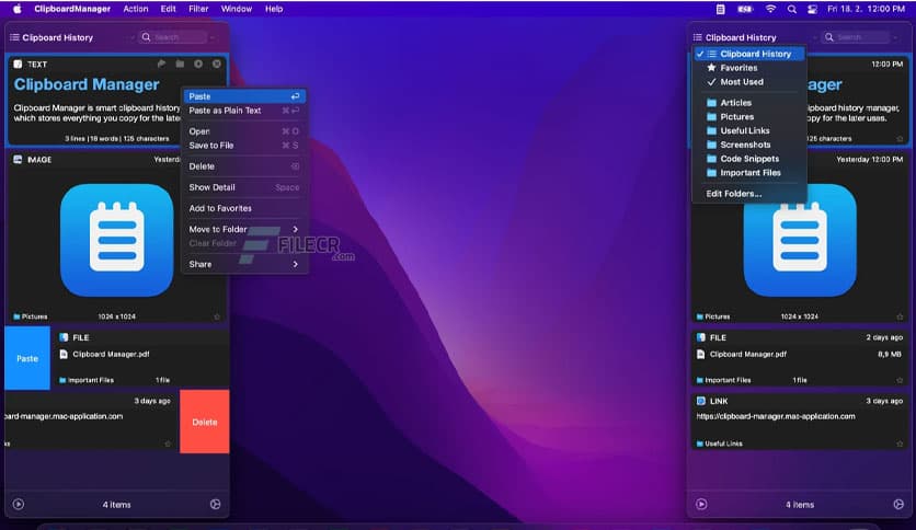 Clipboard Manager 2.7.2