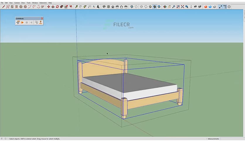 ClothWorks 1.7.7 for Sketchup