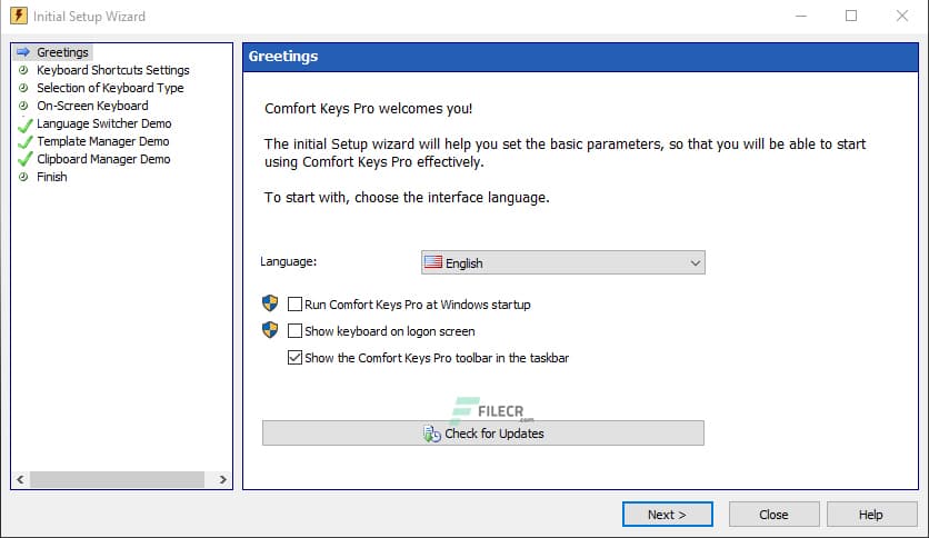 Comfort Keys Pro 9.3