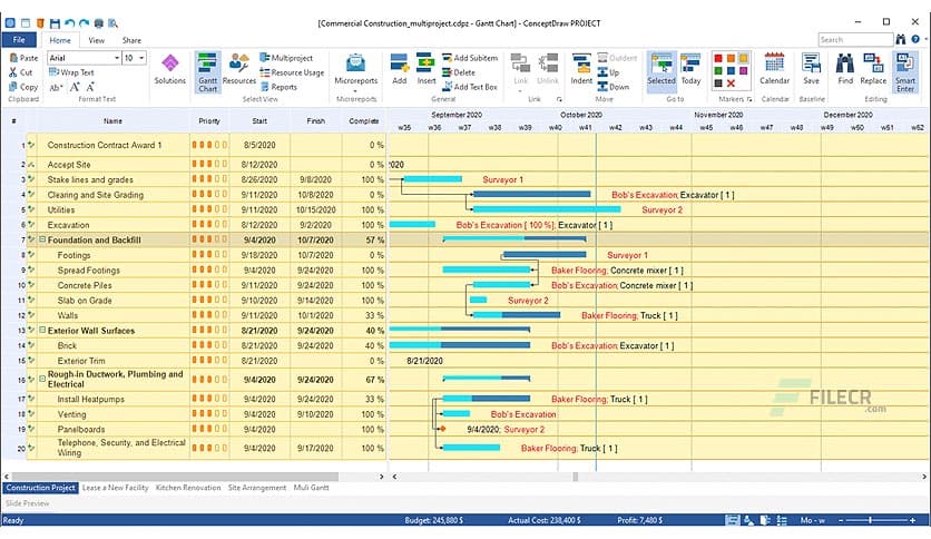 ConceptDraw PROJECT 15.0.0.344