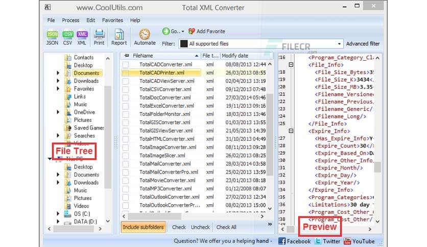 Coolutils Total XML Converter 3.2.0.141