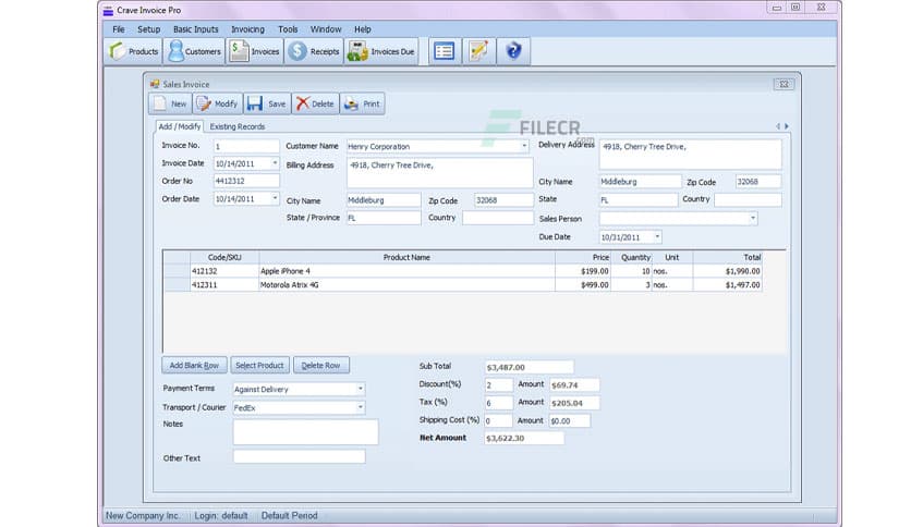 CraveInvoice 2.9.4.6