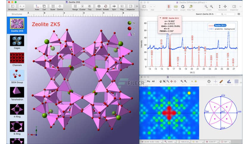 CrystalMaker CrystalDiffract 7.0.5