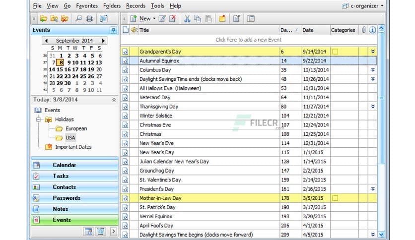 CSoftLab Advanced Diary 8.0