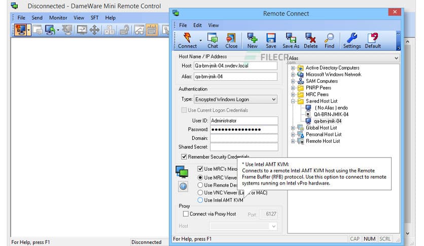 DameWare Mini Remote Control 12.2.4.11