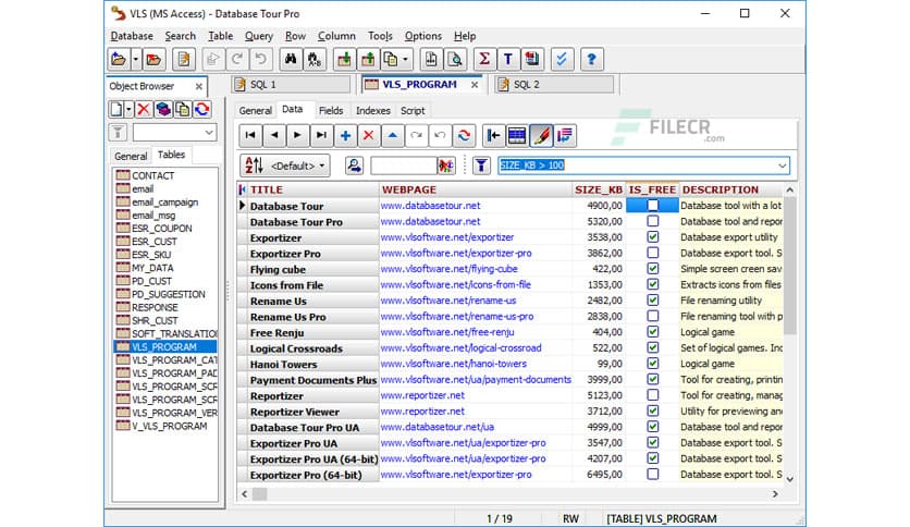 Database Tour Pro 11.6.2.1332