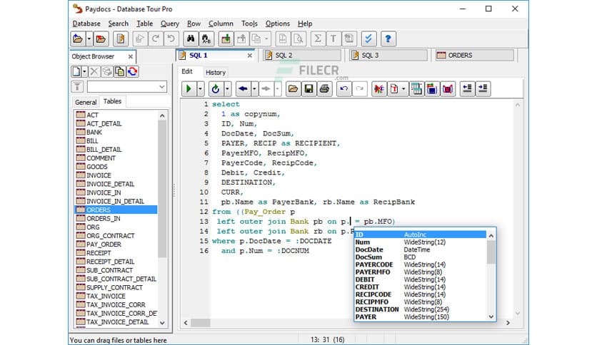 Database Tour Pro 11.6.2.1332
